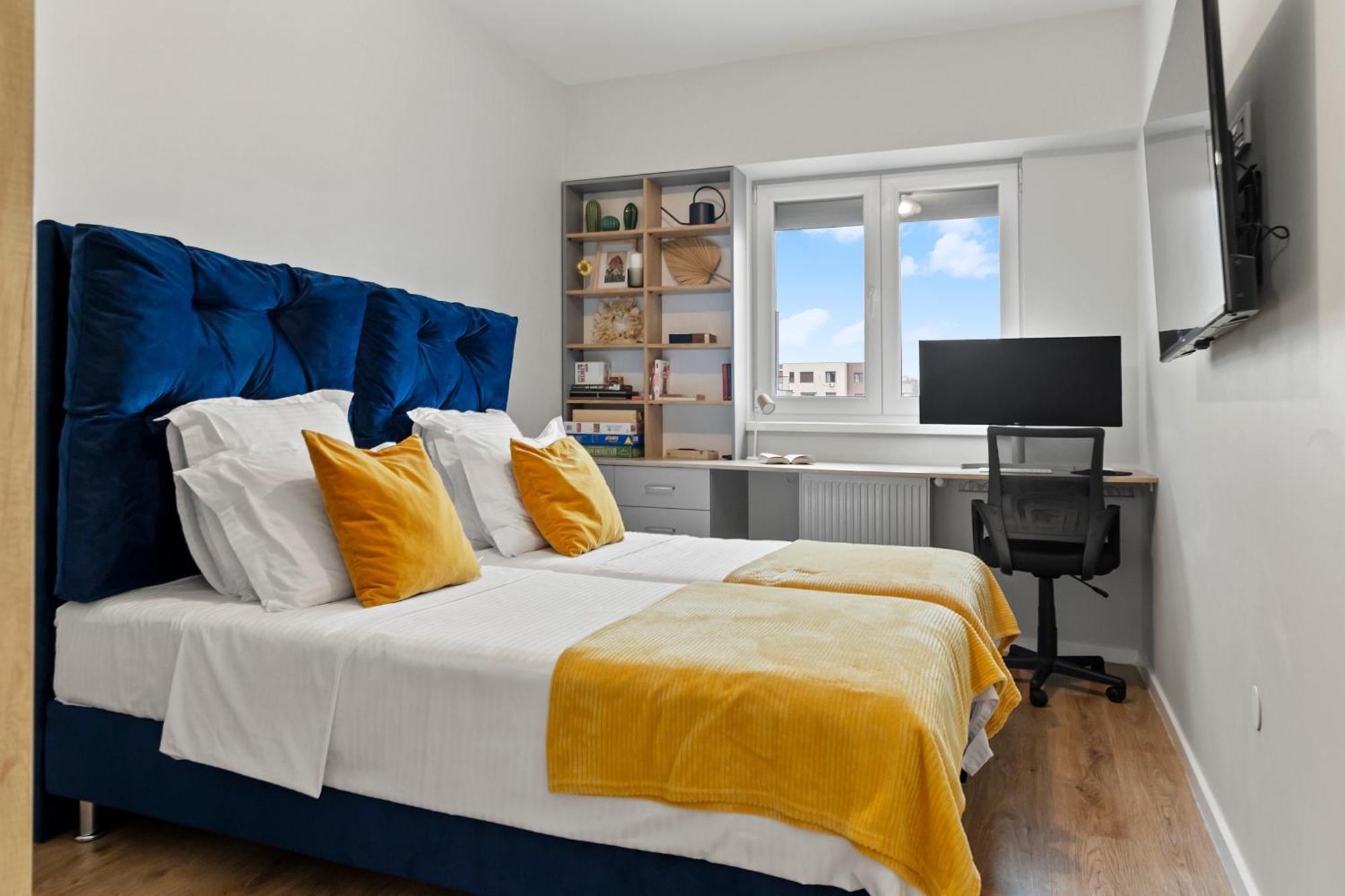 Mido Park Apartment With Private Parking & Self Check-In Bucarest Esterno foto